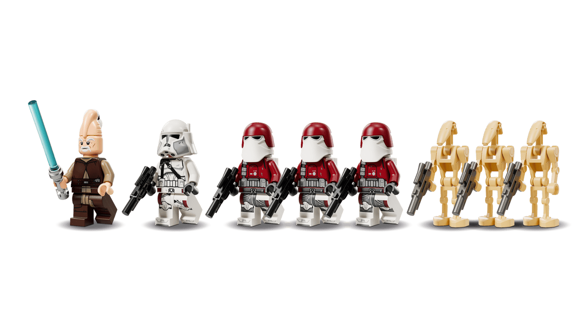 Lego Star Wars Clone Wars Republic Juggernaut Figures