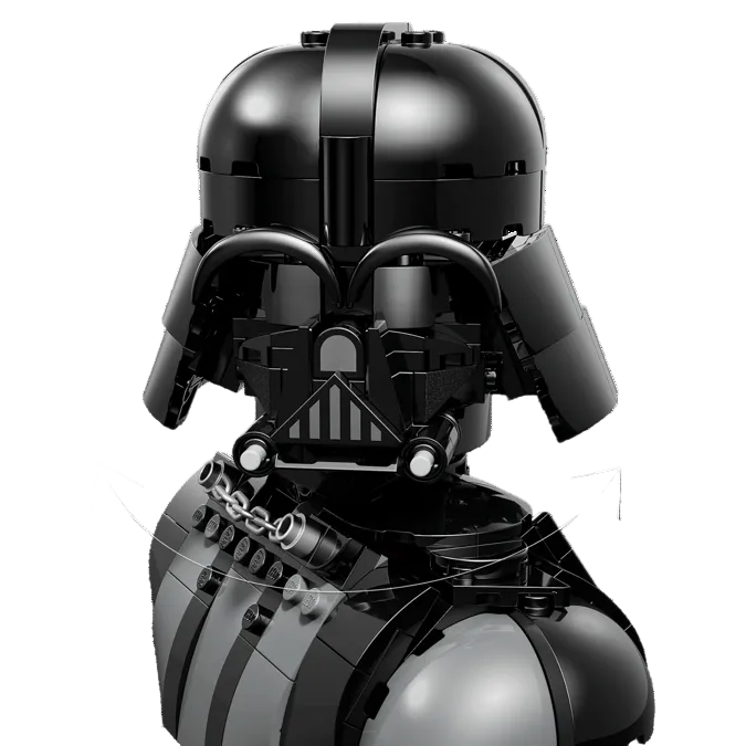 Lego Star Wars Darth Vader Bust Head