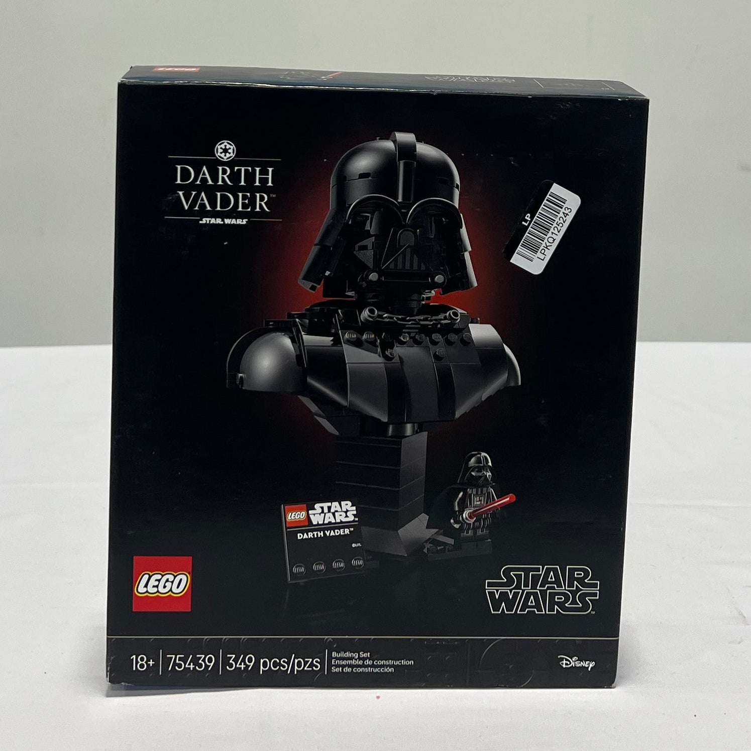 Lego Star Wars Darth Vader Bust Box Front