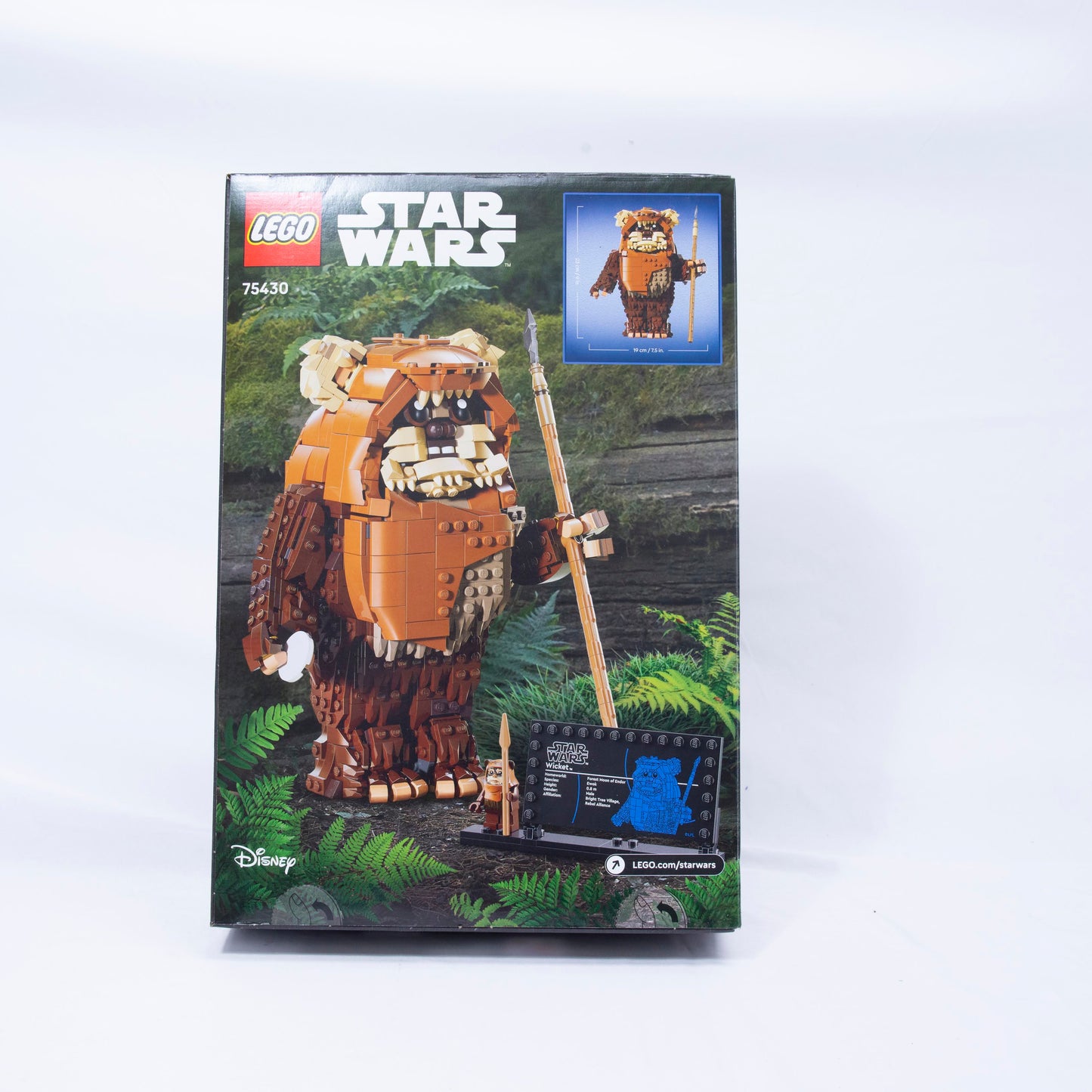 Lego Star Wars Ewok Box Back