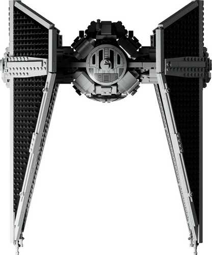 Lego Star Wars TIE Interceptor Top View