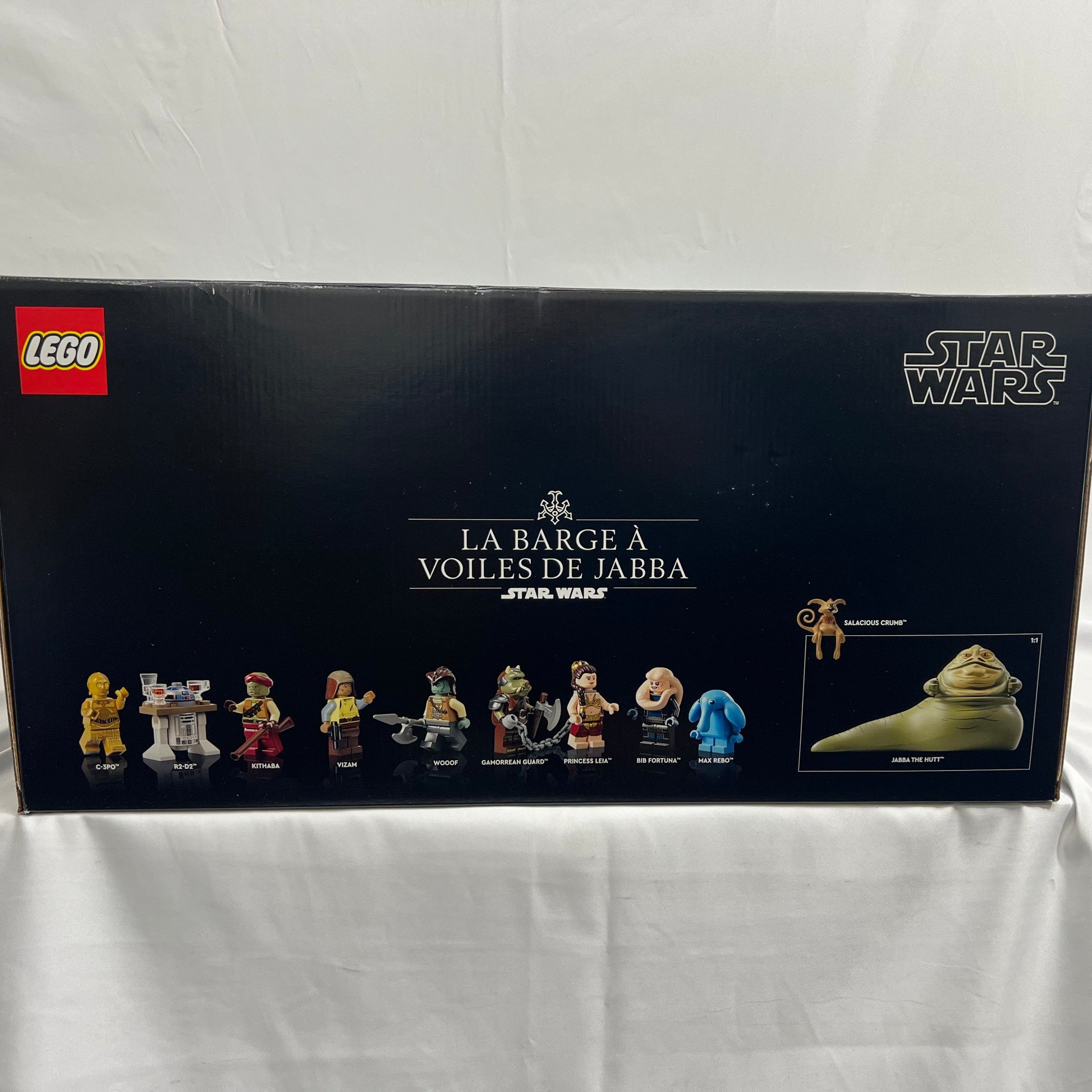 Lego Star Wars Jabba's Sail Barge Box Side