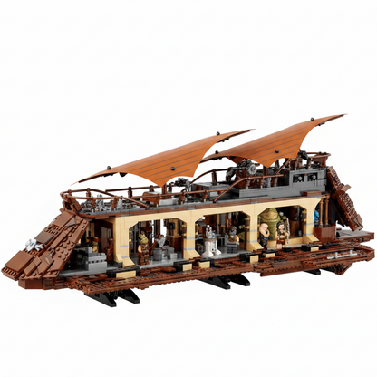 Lego Star Wars Jabba's Sail Barge Inside