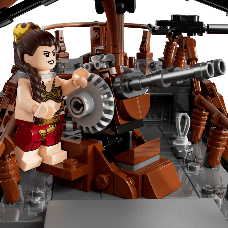 Lego Star Wars Jabba's Sail Barge Lei