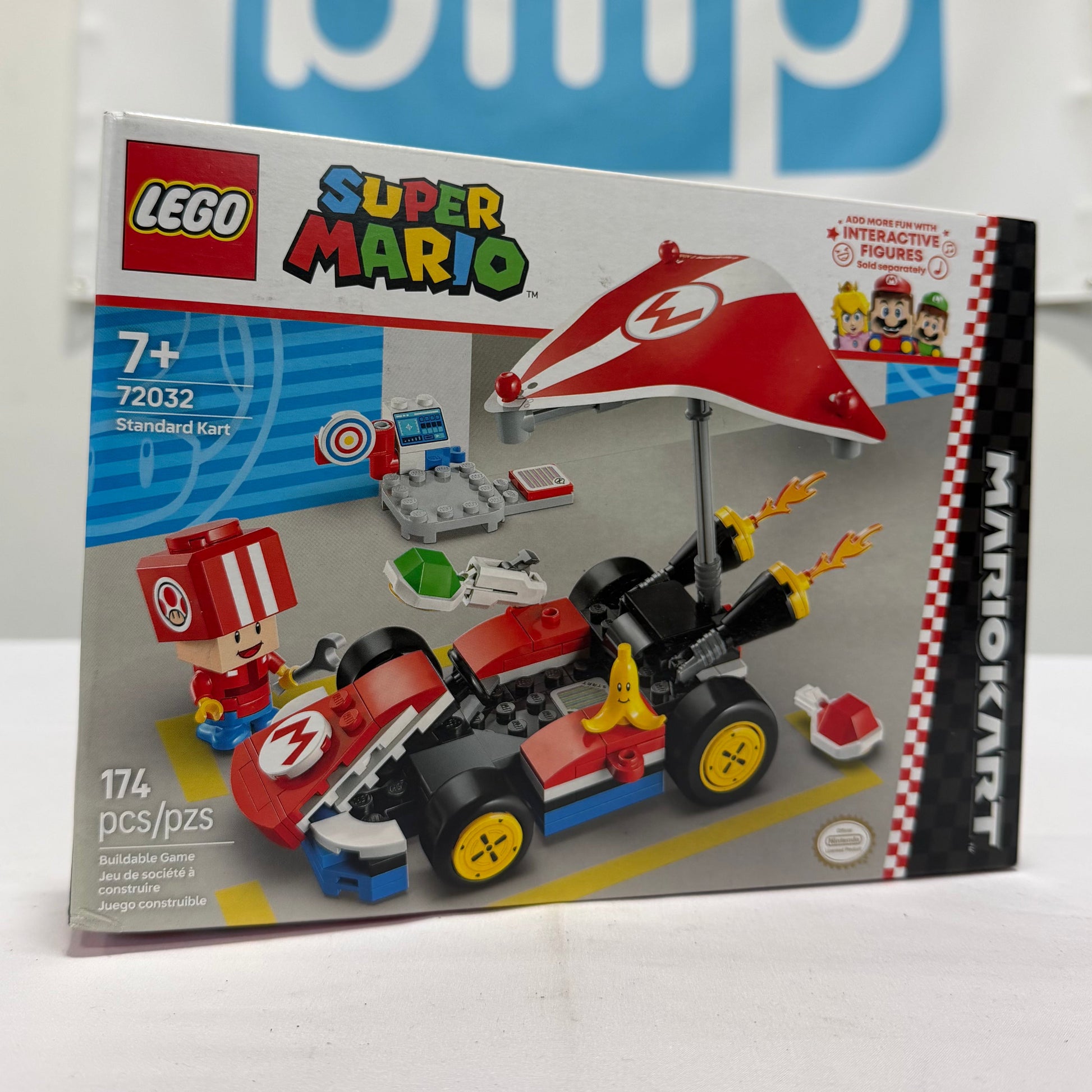 Lego Super Mario Kart Box Front