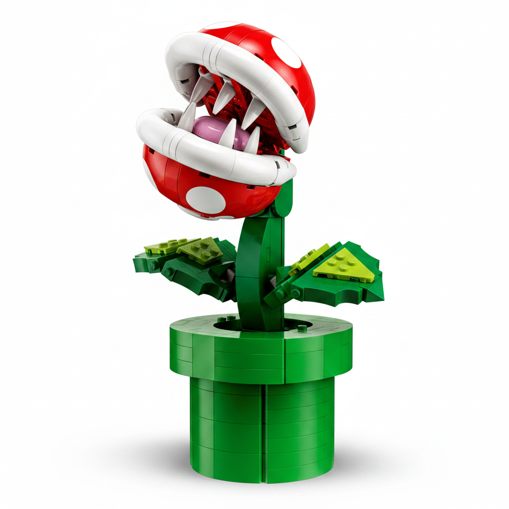 Lego Super Mario Piranha Plant