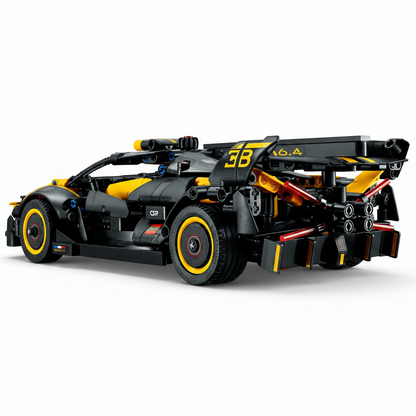 Lego Technic Bugatti Bolide Back View