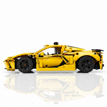 Lego Technic Corvette Stingray Side View