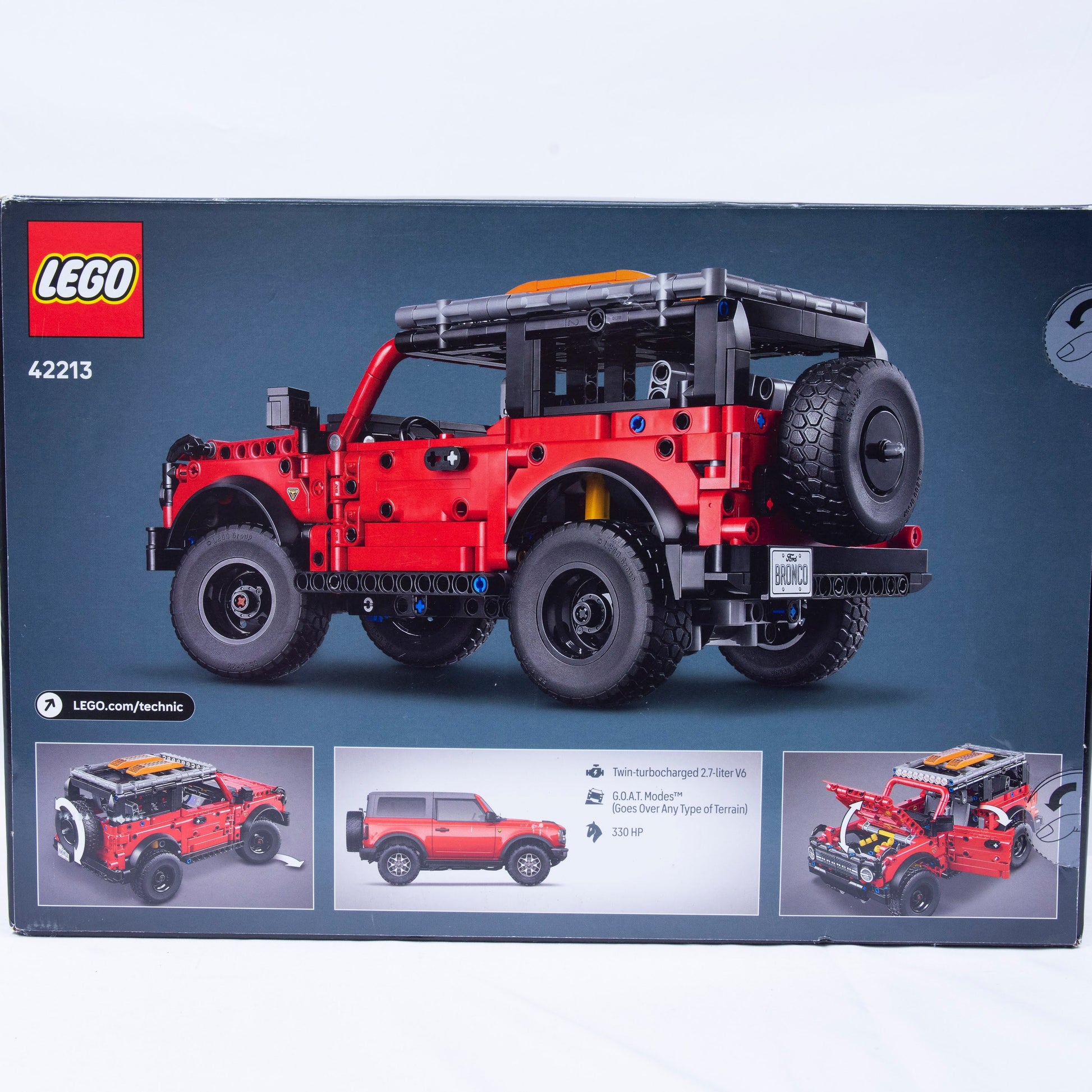 Lego Technic Ford Bronco Box Back