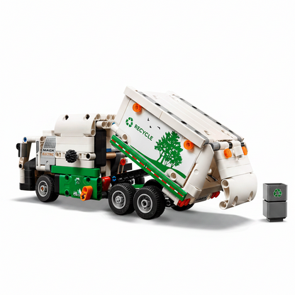 Lego Technic Garbage Truck  Dump