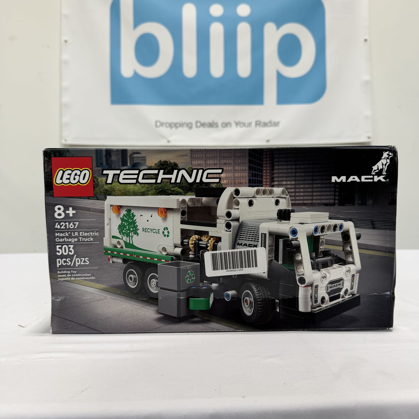 Lego Technic Garbage Truck Box Front