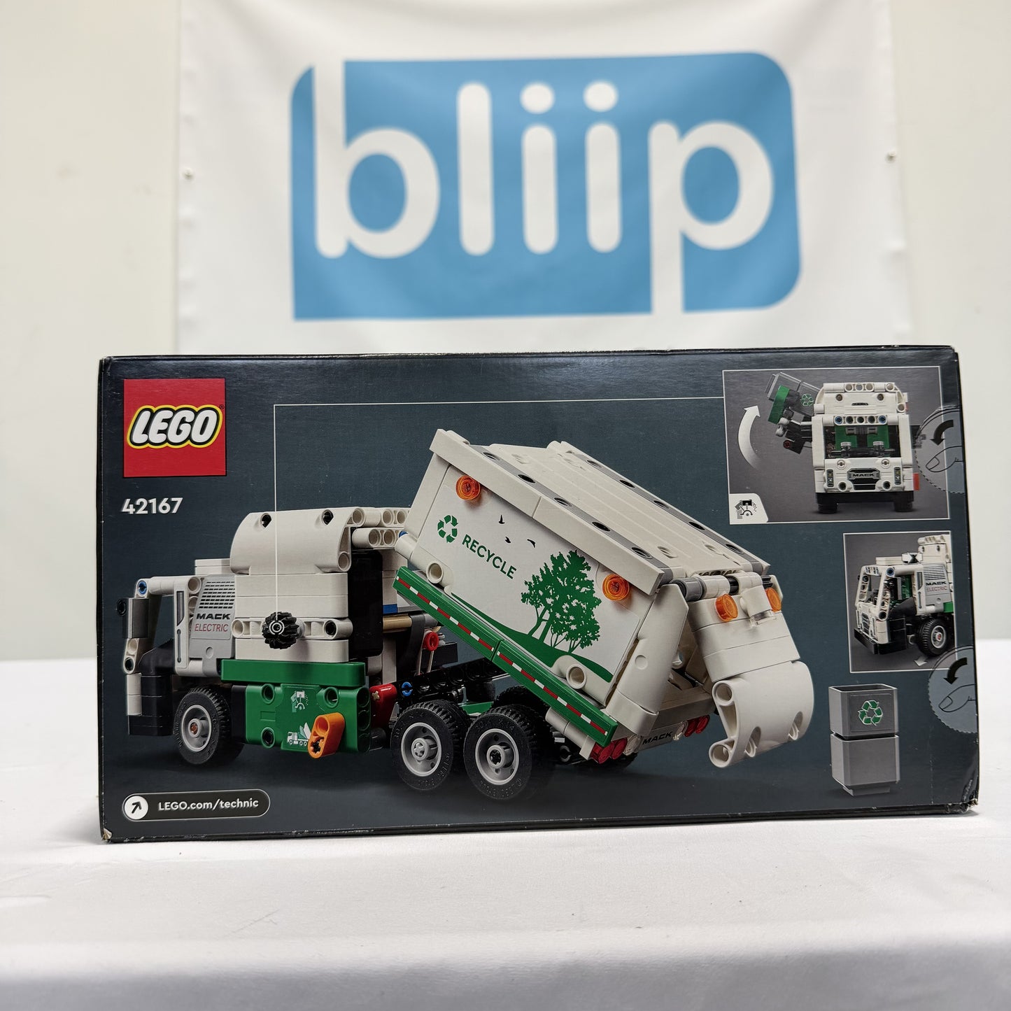 Lego Technic Garbage Truck Box Back