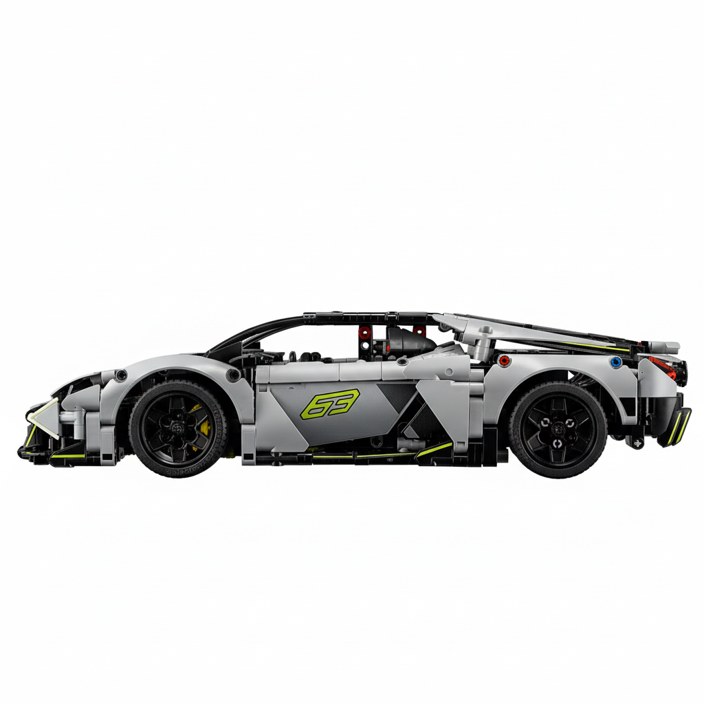 Lego Technic Lamborghini Side View
