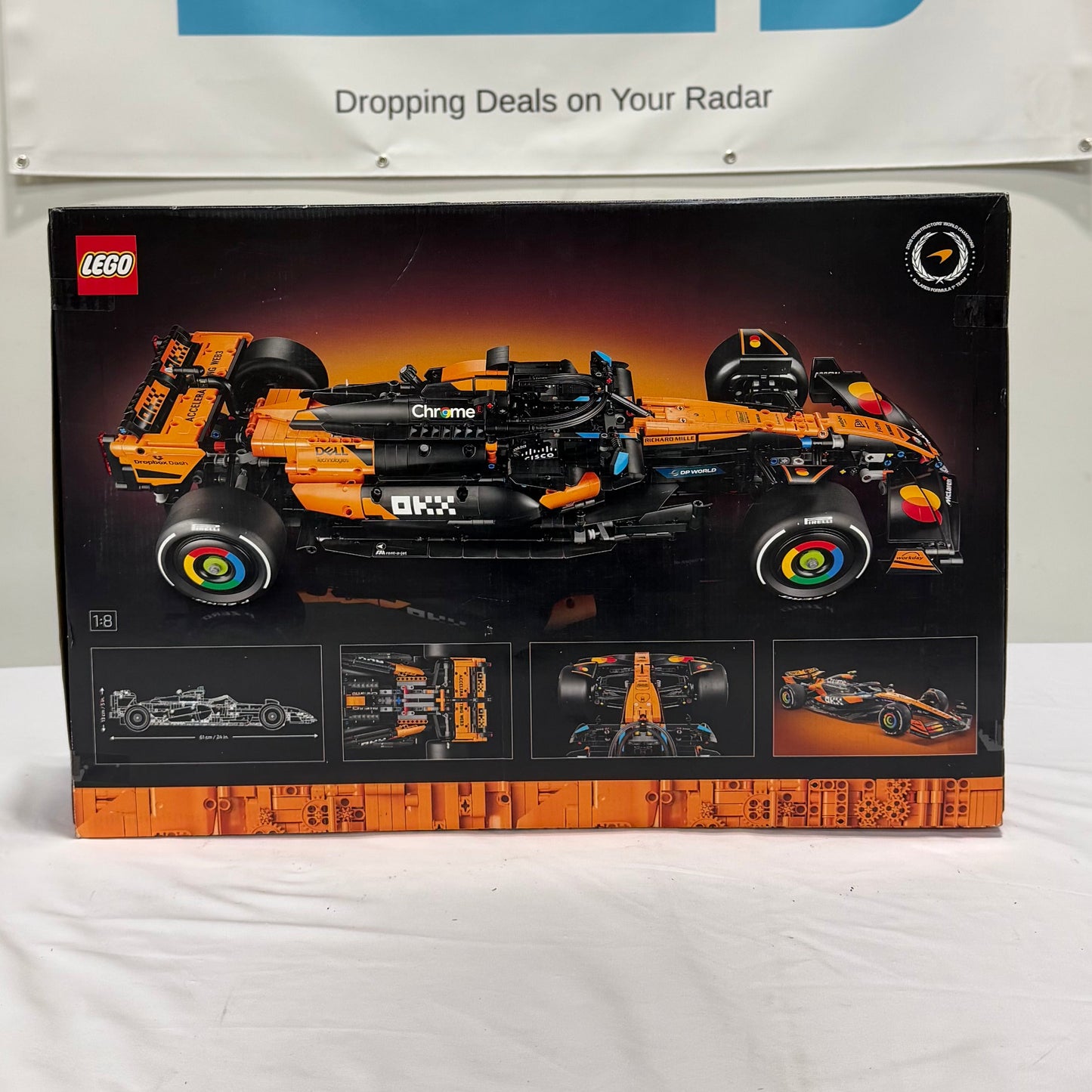 LEGO Technic McLaren MCL39 F1 Box Back