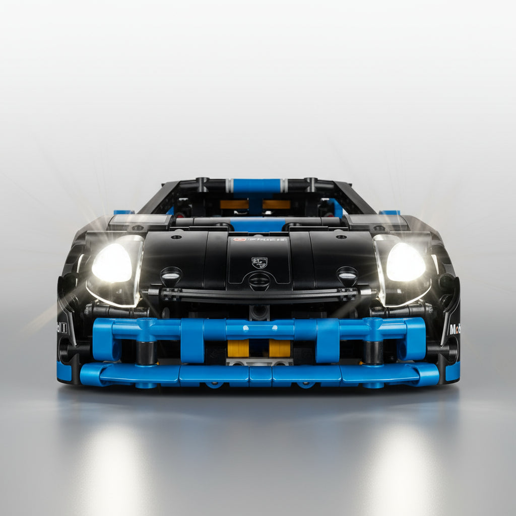 Lego Technic Porsche GT4 front