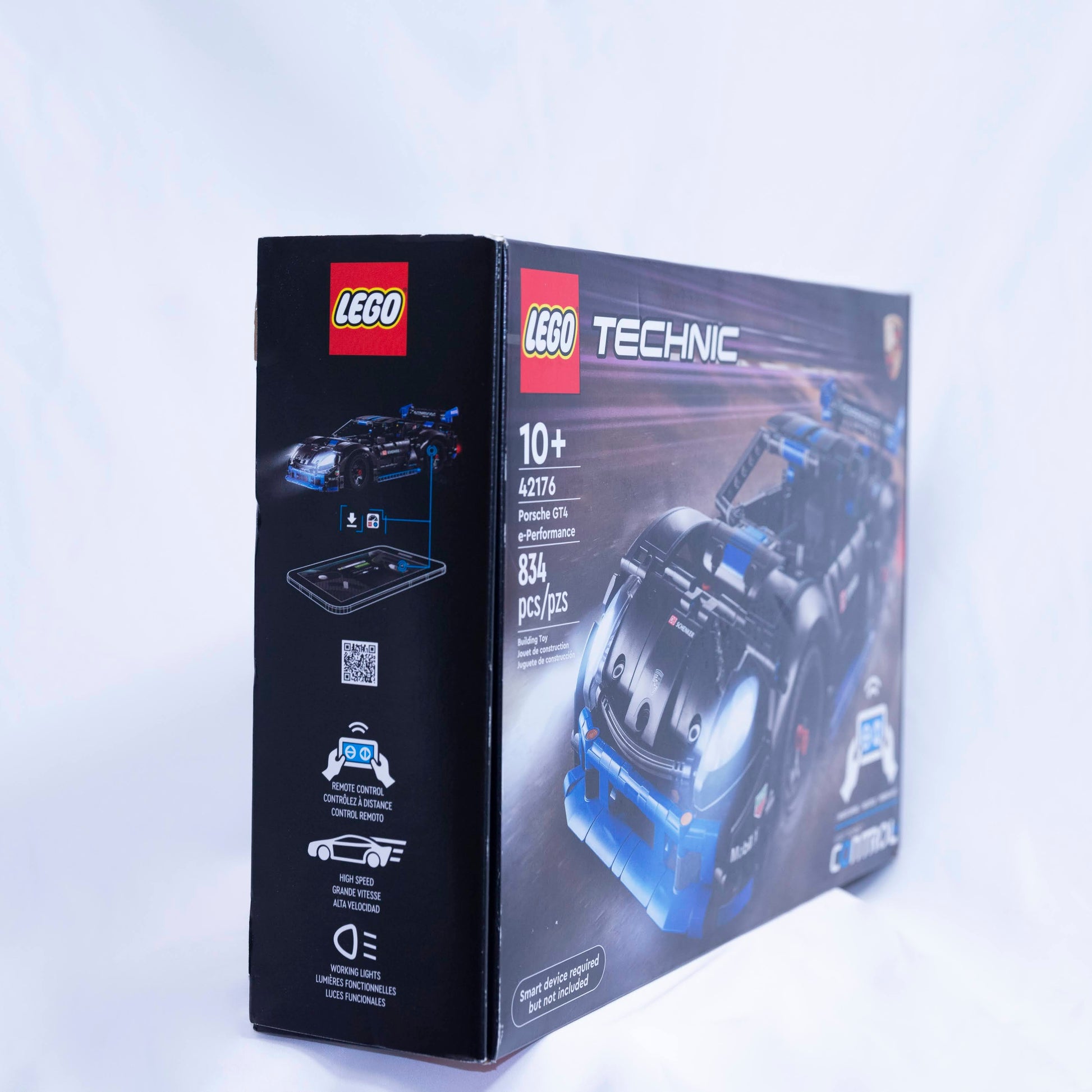 Lego Technic Porsche GT4 Box Side