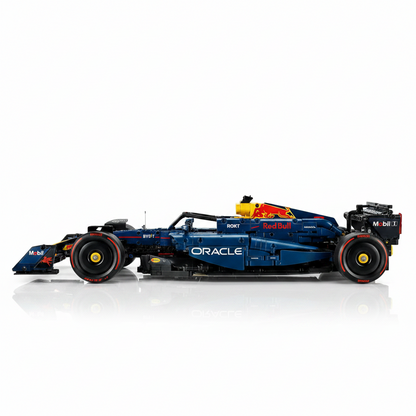 Lego Technic Oracle Red Bull Racecar Side View