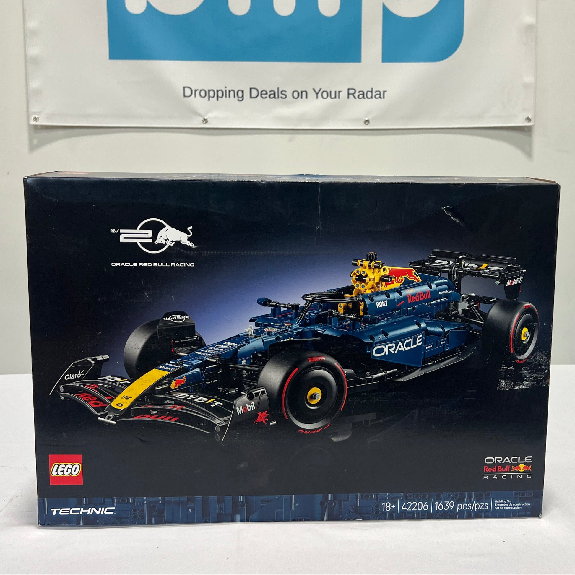 Lego Technic Oracle Red Bull Racecar Box Front