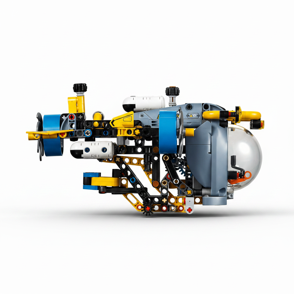 Lego Technic Submarine Side View