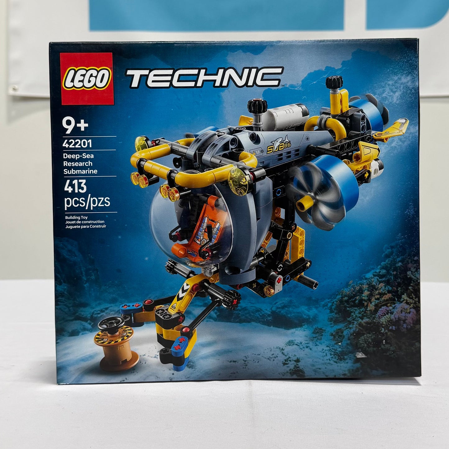 Lego Technic Submarine Box Front