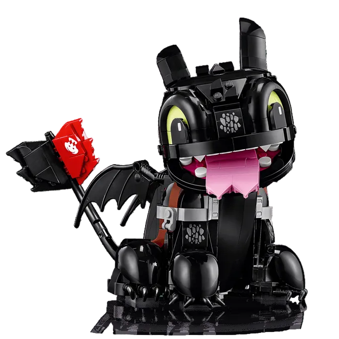 Lego How to Train Your Dragon Toothless Front