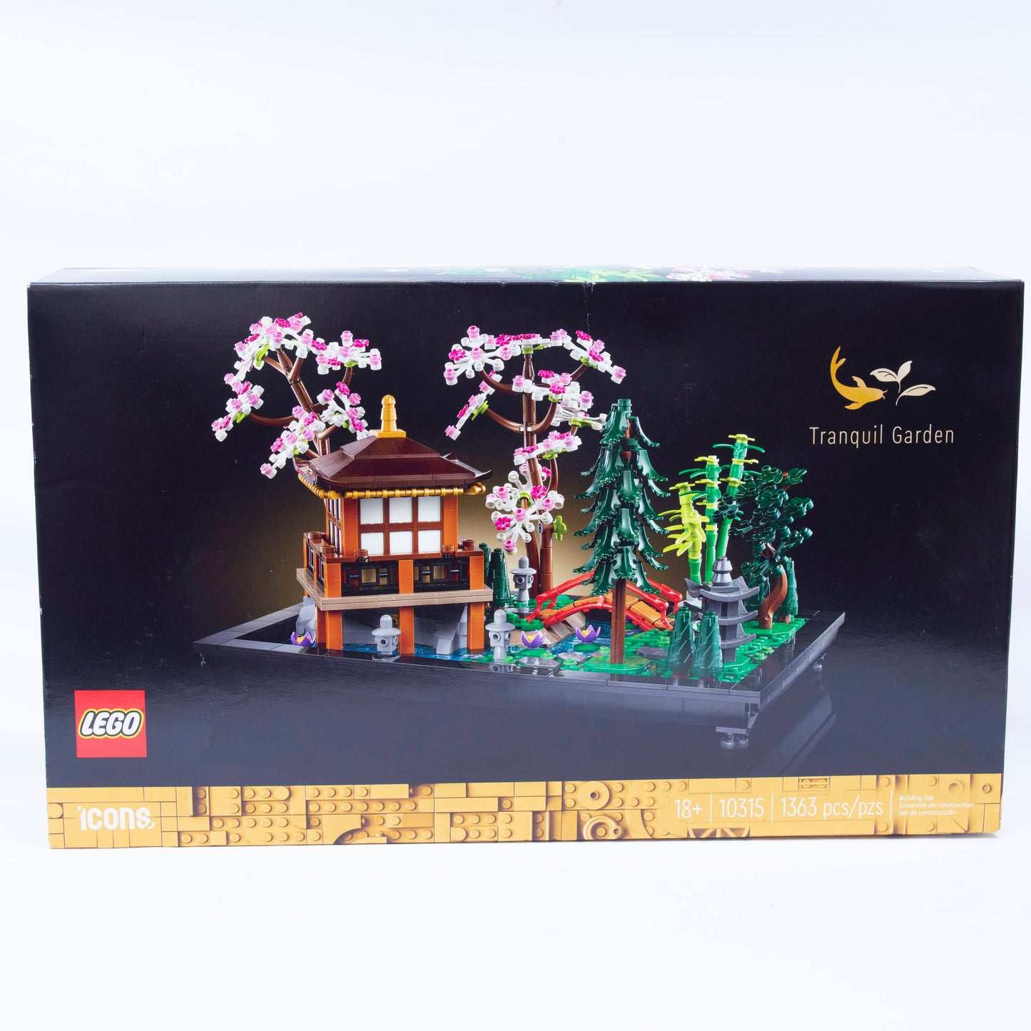 Lego Icons Tranquil Garden Box Front