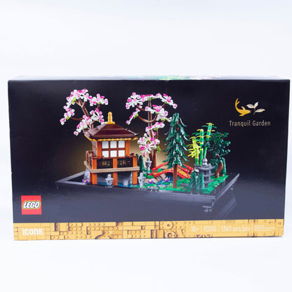 Lego Icons Tranquil Garden Box Front