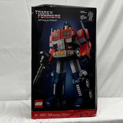 Lego Transformers Optimus Prime Box Front