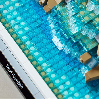 Lego Architecture Trevi Fountain Zoom