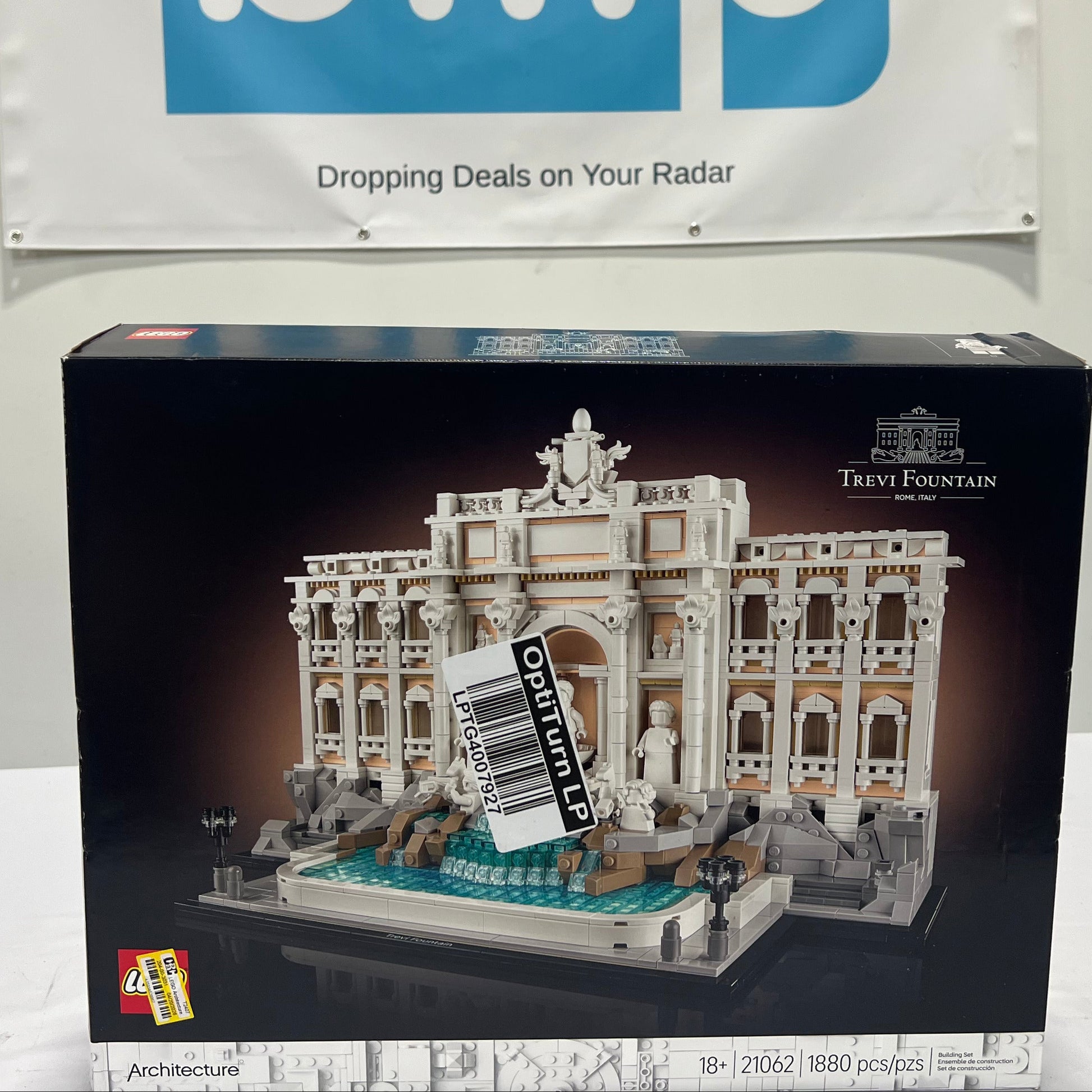 Lego Architecture Trevi Fountain Box Front