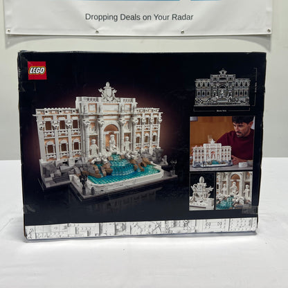 Lego Architecture Trevi Fountain Box Back