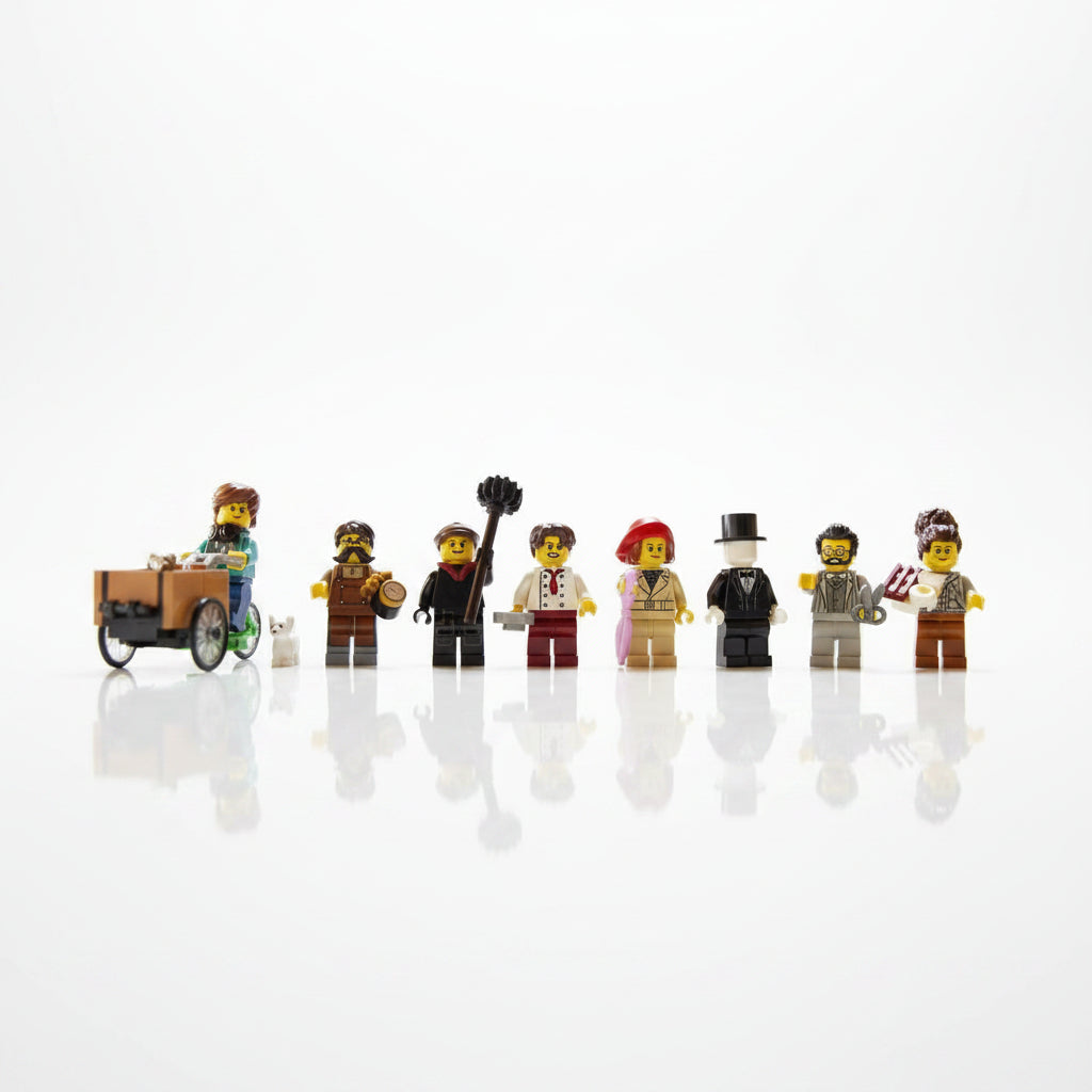 Lego Icons Tudor Corner Figures