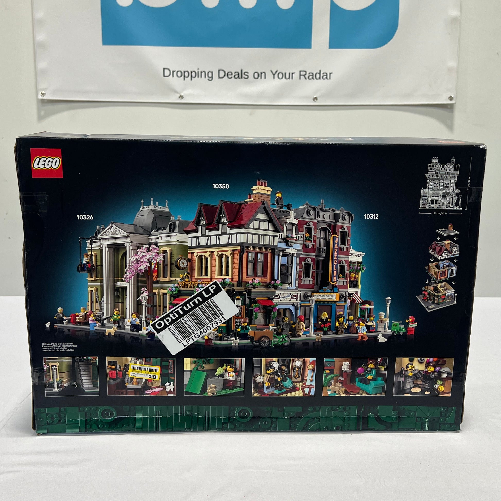 Lego Icons Tudor Corner Box Back