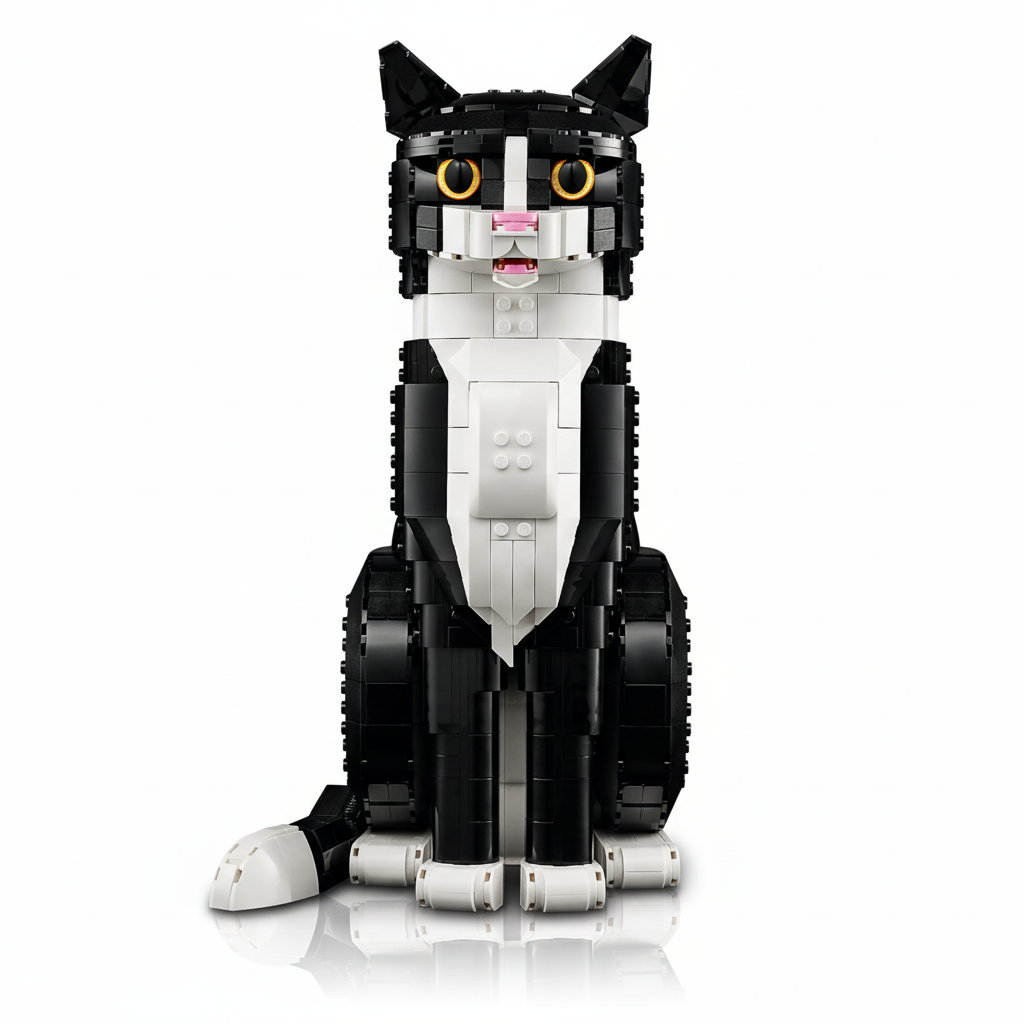 Lego Tuxedo Cat