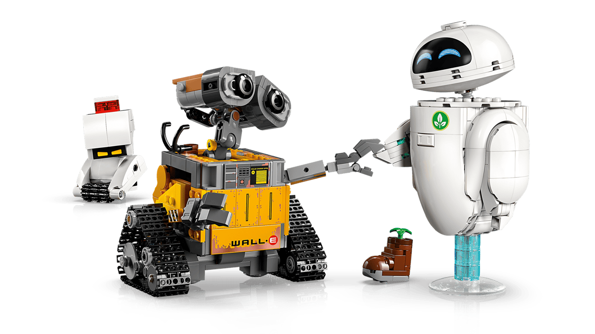 Lego Disney Pixar Wall-E Figures
