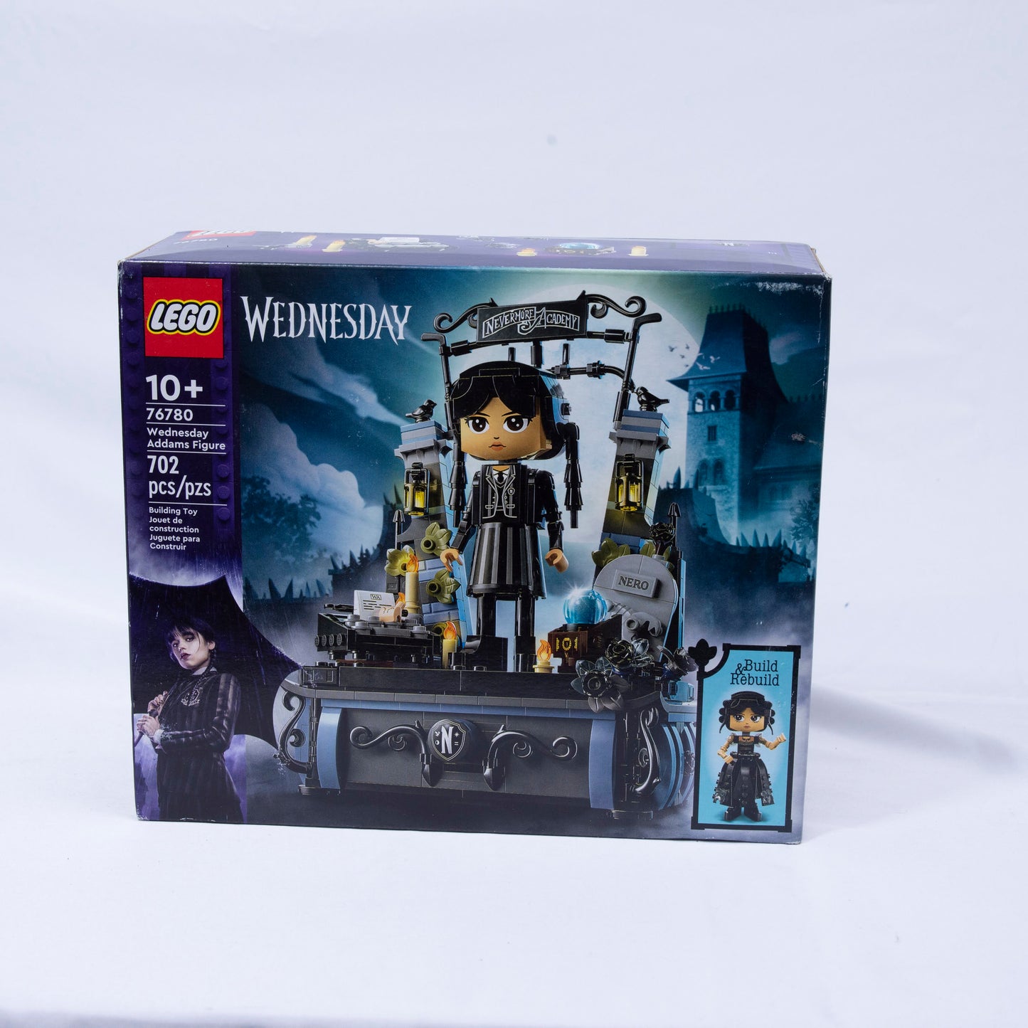 Lego Wednesday Figure Box Front