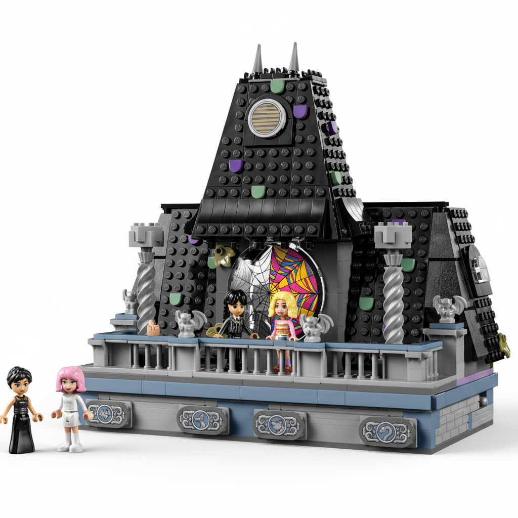 Lego Wednesday and Enid Room
