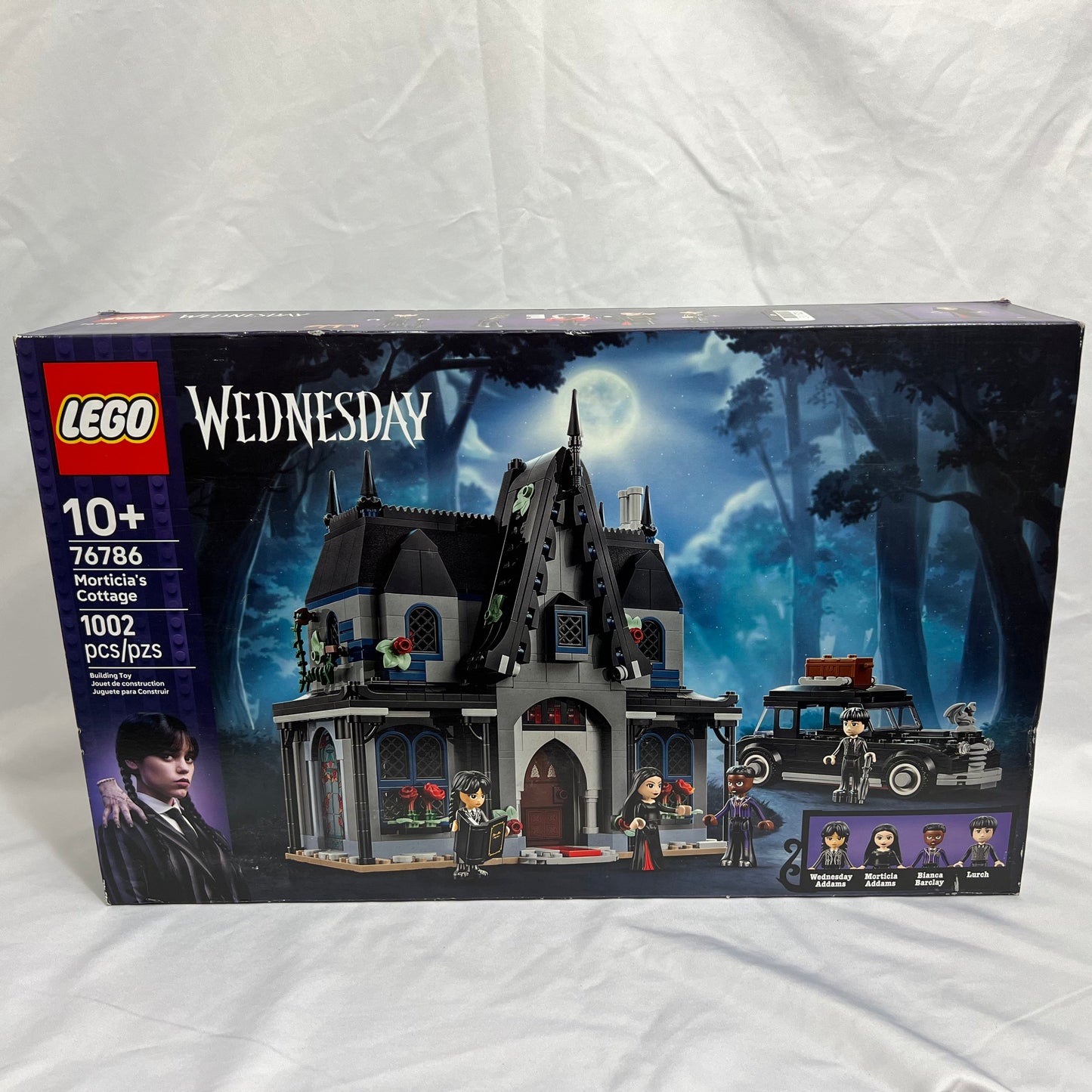 Lego Wednesday Morticia's Cottage Box Front