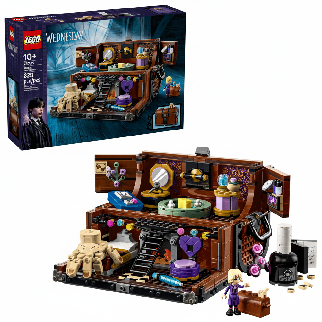 Lego Wednesday Thing's Apartment