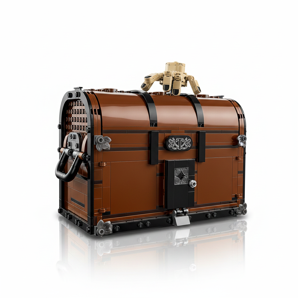 Lego Wednesday Thing's Apartment Trunk