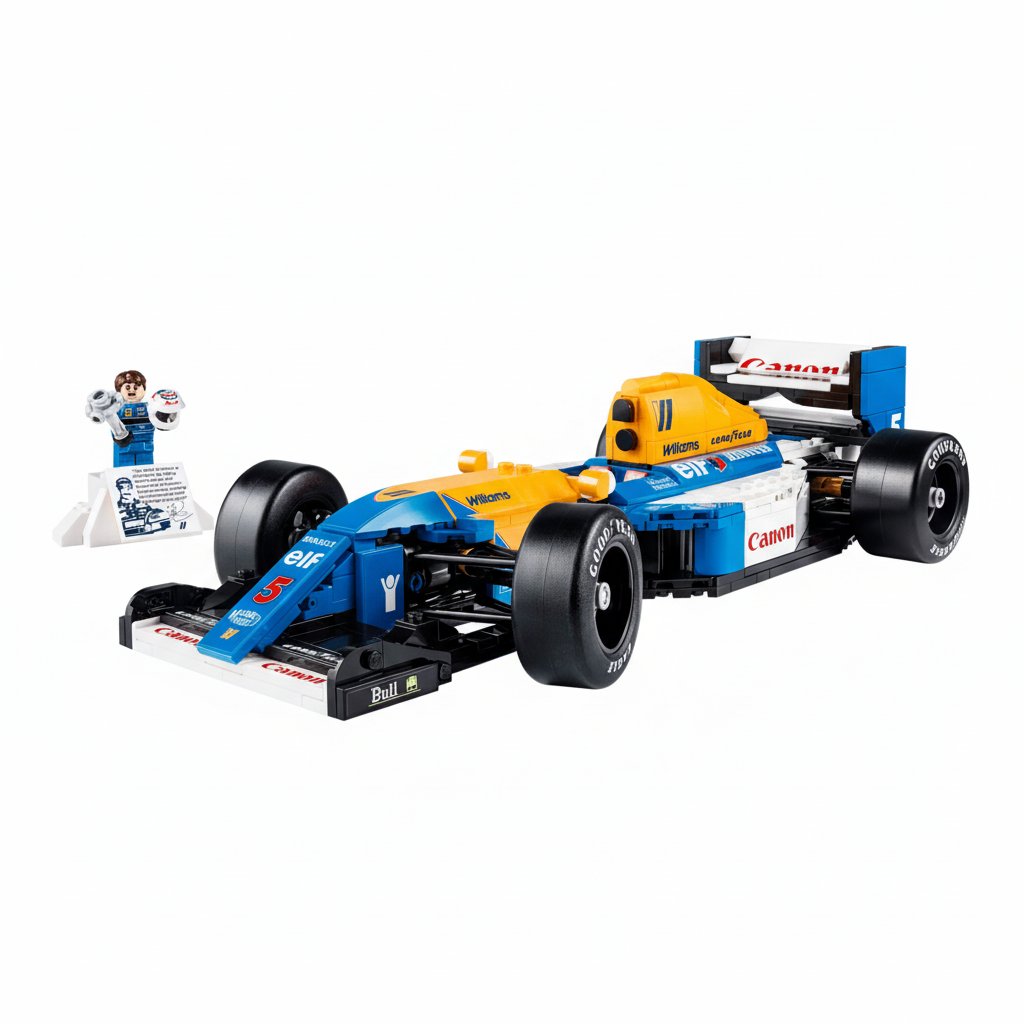 Lego Williams Racing FW14B & Nigel Mansell