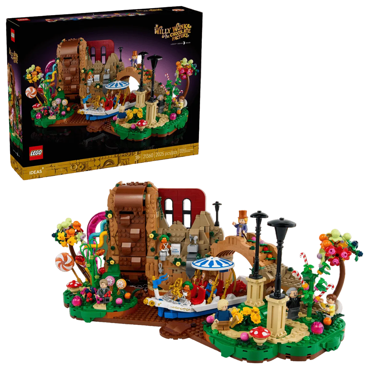 Lego Ideas Willy Wonka & Chocolate Factory