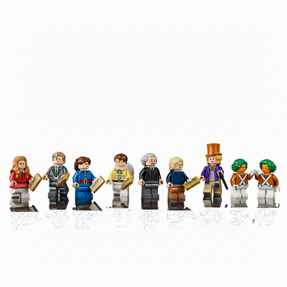Lego Ideas Willy Wonka & Chocolate Factory Figures