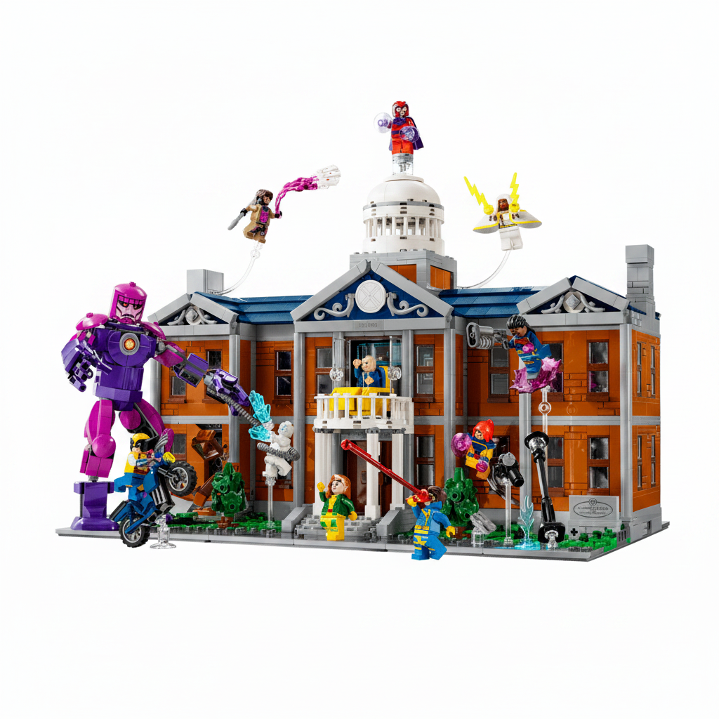 Lego X-Men X Mansion Set