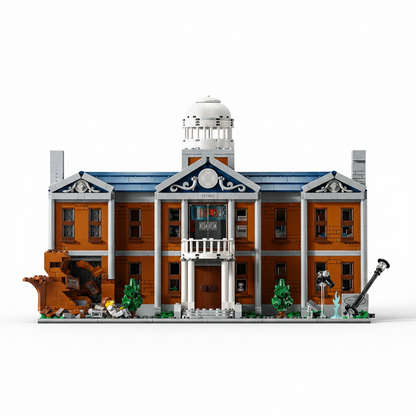 Lego X-Men X Mansion Set Front