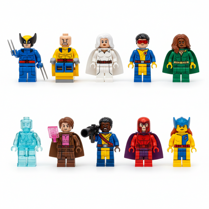 Lego X-Men X Mansion Set Figures
