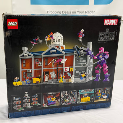 Lego X-Men X Mansion Box Back