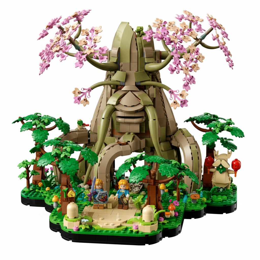 Lego Zelda Great Deku Tree