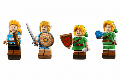 Lego Zelda Deku Tree Figures