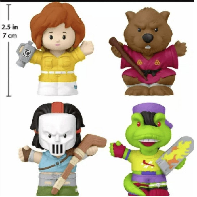 Little People TMNT Allies Collector Series Figures